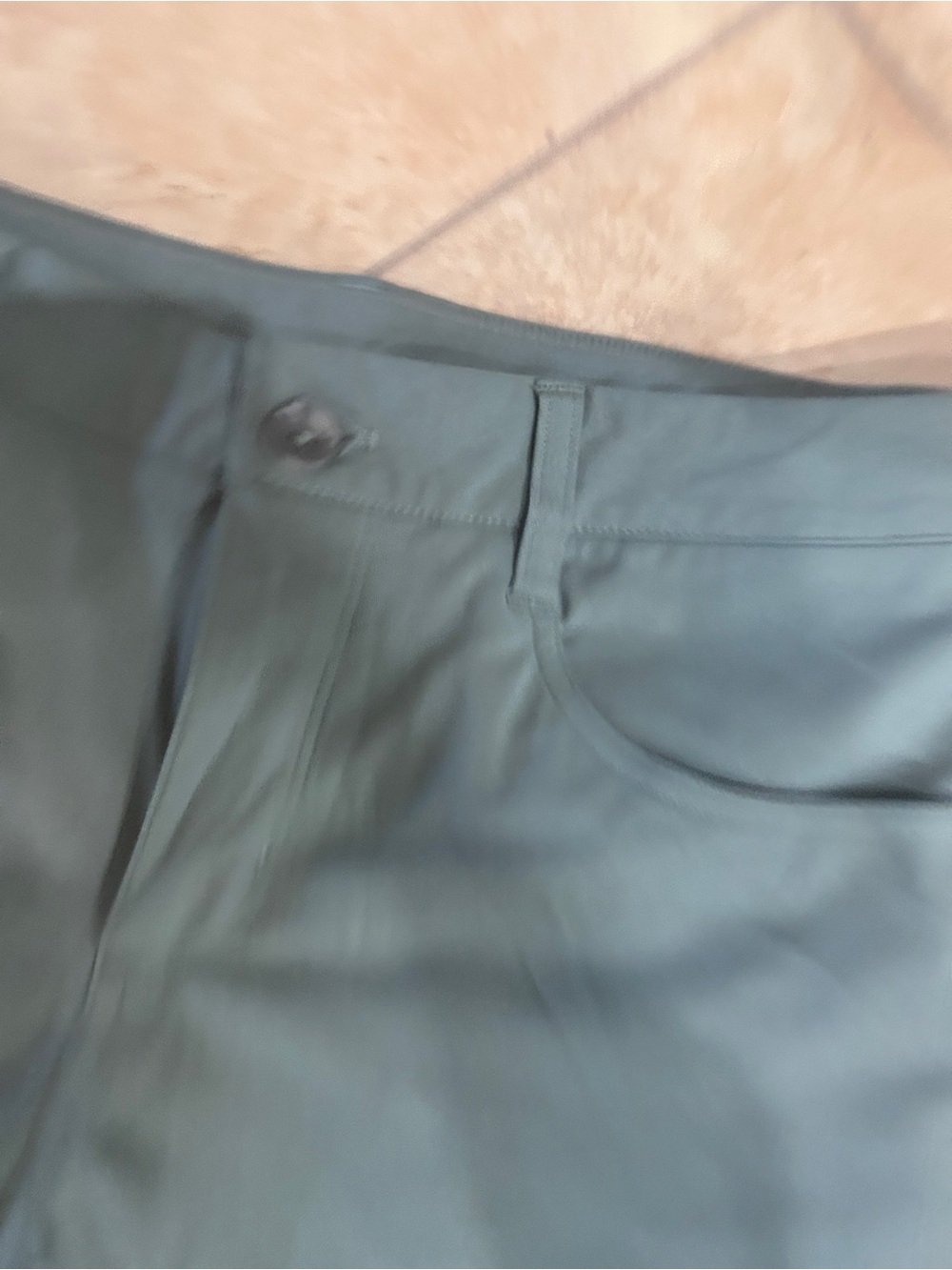 Vuori Men's Chino Pants in Slate Blue-Green - Picture 2 of 5